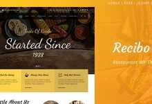 Photo of [Download-S2] Recibo v1.2.3 - Restaurant / Food / Cook WordPress Theme