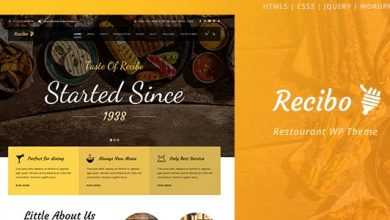 Photo of [Download-S2] Recibo v1.2.3 - Restaurant / Food / Cook WordPress Theme