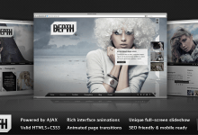 Photo of [Download-S2] Depth HTML – Full-Screen AJAX Portfolio Themeforest