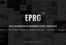 Photo of [Download-S2] ePro - Multipurpose Ecommerce Template with RTL version