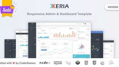 Photo of [Download-S2] Xeria v1.0 - Responsive Admin & Dashboard Template