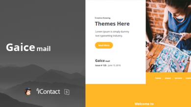 Photo of [Download-S2] Gaice Mail v1.0 - Responsive E-mail Template + Online Access