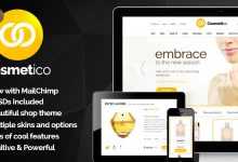 Photo of [Download-S2] Cosmetico v1.5 - Themeforest Responsive eCommerce WP Theme