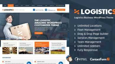 Photo of [Download-S2] Logistics v1.1 - Transportation Warehousing WP Theme