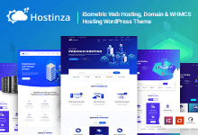 Photo of [Download-S2] Hostinza v1.4.5 - Isometric Domain & Whmcs Web Hosting WordPress Theme