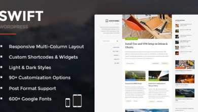 Photo of [Download-S2] Swift v1.0.4 - Responsive WordPress Blog Theme