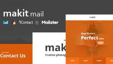 Photo of [Download-S2] makit Mail - Responsive E-mail Template + Online Access + Mailster + MailChimp