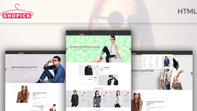 Photo of [Download-S2] Shopick - eCommerce Responsive Bootstrap Template
