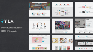 Photo of [Download-S2] Ryla - Multipurpose Single/Multi Page Template