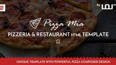 Photo of [Download-S2] Pizza Mia - Pizza Composer HTML5 Template