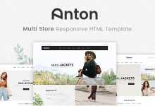 Photo of [Download-S2] Anton v1.0 - Multi Store Responsive HTML Template
