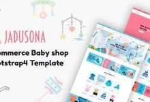 Photo of [Download-S2] Jadusona - eCommerce Baby Shop Bootstrap4 Template