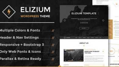 Photo of [Download-S2] Elizium - Parallax Multipurpose WordPress Theme