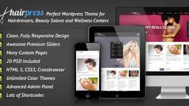 Photo of [Download-S2] Hairpress - Themeforest Wordpress Theme for Hair Salons