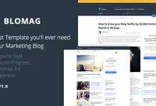 Photo of [Download-S2] BloMag HTML5 Template - Exclusively for Marketers