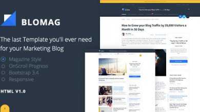 Photo of [Download-S2] BloMag HTML5 Template - Exclusively for Marketers