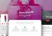 Photo of [Download-S2] Material Kit PRO v1.2.1 - Premium Bootstrap Material Design UI Kit