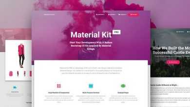 Photo of [Download-S2] Material Kit PRO v1.2.1 - Premium Bootstrap Material Design UI Kit