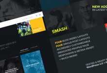 Photo of [Download-S2] Smash v1.7 - A multi-layout personal theme for Wordpress