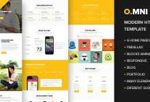 Photo of [Download-S2] Omni v2.3 - Modern HTML App Template
