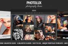 Photo of [Download-S2] Photolux v2.3.2 - Photography Portfolio WordPress Theme