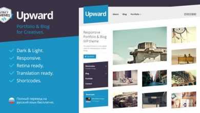 Photo of [Download-S2] Upward v1.0.7 - Experimental Portfolio & Blog WordPress Theme