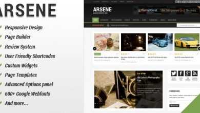 Photo of [Download-S2] Arsene - Blog/Magazine WordPress Theme
