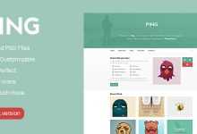 Photo of [Download-S2] Ping - Minimal Responsive HTML Template