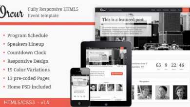 Photo of [Download-S2] Orcur - Themeforest Multi-purpose event template