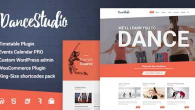 Photo of [Download-S2] Dance Studio v1.1.5 - WordPress Theme for Dancing Schools & Clubs