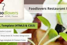 Photo of [Download-S2] Foodlovers Restaurant Elite - Themeforest Premium Theme