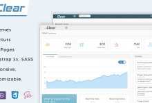 Photo of [Download-S2] Clear - Bootstrap + VueJS Admin Template