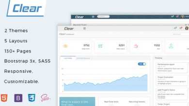 Photo of [Download-S2] Clear - Bootstrap + VueJS Admin Template