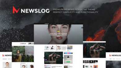 Photo of [Download-S2] Newslog v1.1.0 - Clean News & Magazine WordPress Theme