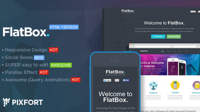 Photo of [Download-S2] FlatBox - Software Landing Page Template