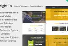 Photo of [Download-S2] FreightCo v1.1 - Transportation & Warehousing Theme