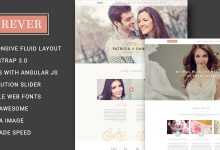 Photo of [Download-S2] Forever - Wedding Couple & Wedding Agency HTML5 Template