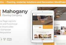 Photo of [Download-S2] Mahogany v1.1 - Flooring Company WordPress Theme