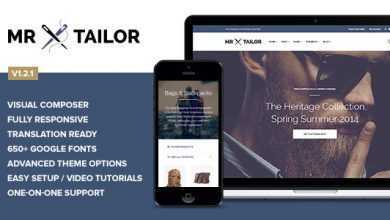 Photo of [Download-S2] Mr. Tailor v1.2.1 - Retina Responsive WooCommerce Theme