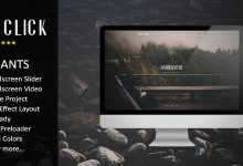 Photo of [Download-S2] One Click - Parallax One Page HTML Template