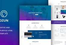 Photo of [Download-S2] OZUN - Multipurpose HTML Template