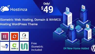 Photo of [Download-S2] Hostinza v1.0.5 - Isometric Domain & Whmcs Web Hosting