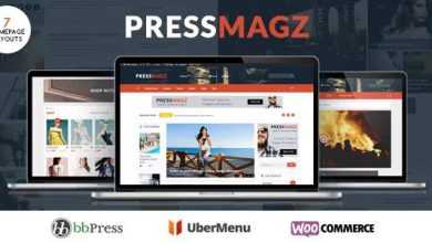 Photo of [Download-S2] PresssMagz v1.0.1 - Editorial News & Magazine Theme