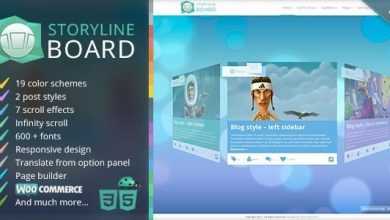 Photo of [Download-S2] Storyline Board v2.5.1 - Themeforest WordPress Theme
