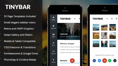 Photo of [Download-S2] Tinybar Mobile - Mobile Template