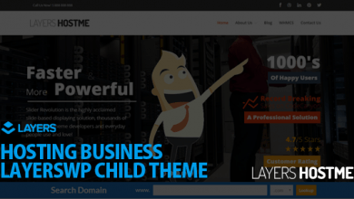 Photo of [Download-S2] Hostme v2.3.0 - LayersWP Multipurpose Child Theme