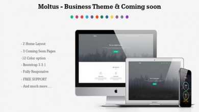 Photo of [Download-S2] Moltus - Creativemarket Onepage & Coming Pages