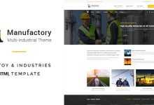 Photo of [Download-S2] Manufactory: Multi-Industrial HTML Template