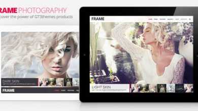 Photo of [Download-S2] Frame - Themeforest Photography Responsive Website Template
