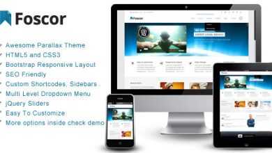 Photo of [Download-S2] Foscor – Themeforest Interactive Parallax Responsive Theme